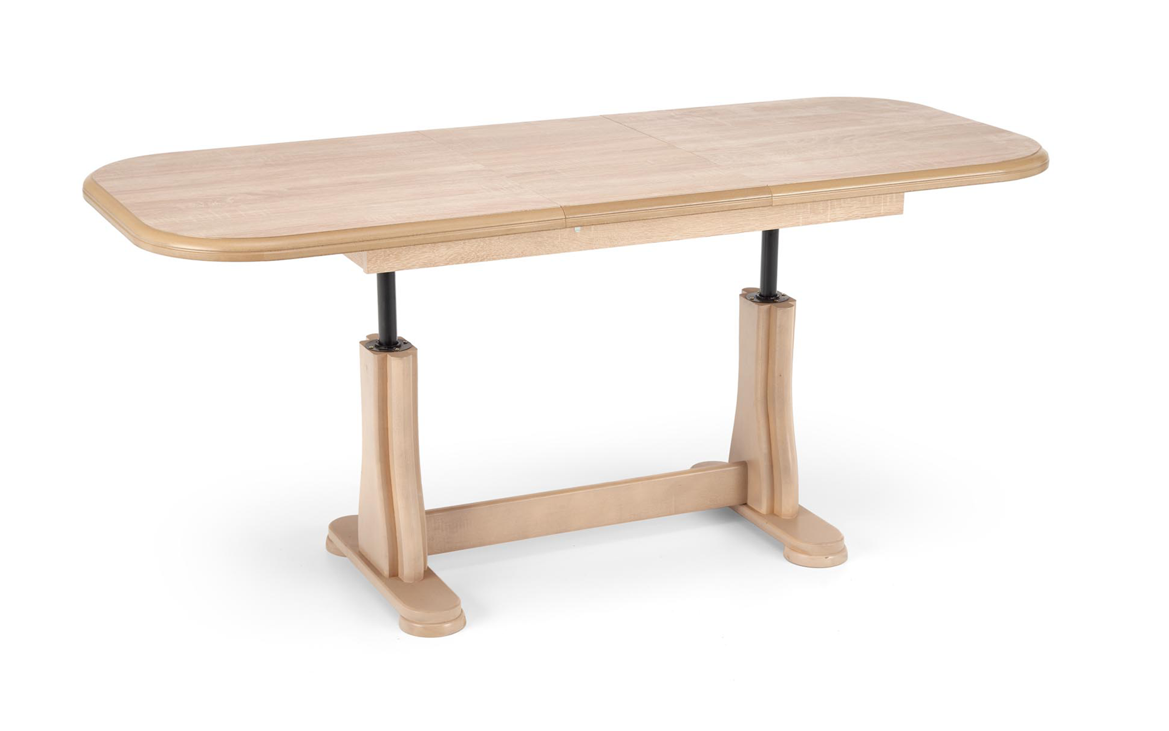 Masuta de cafea extensibila cu mecanism de ridicare Kristin II, stejar sonoma  6